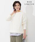 J.PRESS LADIES 【WEB限定】 ダンボールニットジャージー カットソー