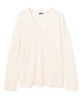 JOSEPH スーパーファインメリノシルク　Vネックニット