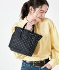 LeSportsac MEDIUM 2 WAY TOTE/プティドット/セージグリーン