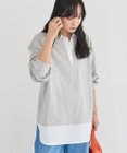 Green Parks 衿レイヤードッキングチュニック