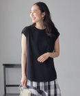 ANY L 【接触冷感/UVケア】ビューティベーシックノースリーブテールTシャツ