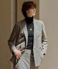 J.PRESS LADIES S モナベールツイル チェック ダブル ジャケット
