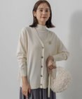 組曲 L 【加藤ローサさん着用 / 2WAY】スムースストレッチカシュクール カーディガン