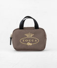 TOCCA 【一部カラー撥水】TOCCA LOGO MINIPOUCH BAG ミニポーチバッグ