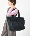 LeSportsac CARLIN ZIP TOP TOTE BAG/リサイクルドブラックJP