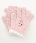 ANY KIDS アニマル 刺繍 手袋