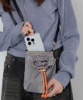 WEGO ナイロンスマホショルダーポーチ
