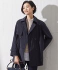 J.PRESS LADIES 【洗える・撥水】Reポリアーティローザ ダブル トレンチコート
