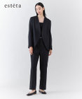 23区 S 【エステータ】ライトダブルクロス パンツ