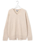 J.PRESS YORK STREET 【WOMEN】ウールカシミヤ ドルマンVニット