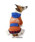 PET PARADISE 四角ポケット付きパーカー《オレンジ》【小型犬】