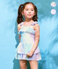 ANY KIDS 総柄 フリル ワンピース 水着