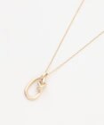 J.PRESS LADIES ノットオーバル ワントップ ネックレス