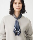 J.PRESS LADIES houndstooth スクエア スカーフ