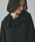 GRACE CONTINENTAL フェザーチュールカラーブラウス