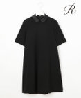 23区 S 【R(アール)】ダブルクロス 襟デザイン ワンピース