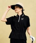 23区GOLF 【辻梨恵プロ着用】ウェストドローコードポロ