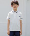J.PRESS KIDS 【140-170cm】カノコ バックブル 半袖ポロシャツ