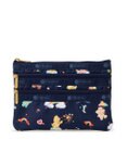 LeSportsac 3ZIP COSMETIC/ケアベアドリームズネイビー