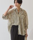 AMERICAN HOLIC シアーチェックシャツ