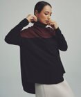 ICB L 【洗える】 ヴィスコースワイド タートルネックプルオーバー