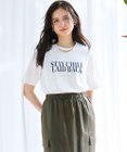 23区 【SLOW/一部店舗限定】MVSコットン ロゴTシャツ