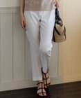 23区 【CanCam掲載】リネンレーヨンストレッチ テーパード パンツ