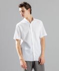 JOSEPH HOMME トライジャガードストレッチ ウイングカラー半袖シャツ