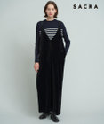 23区 【SACRA】トリアセテートベロア サロペット