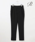 23区 【R(アール)】ダブルクロス テーパードシルエット パンツ