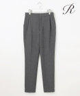 23区 【R(アール)】ダブルクロス テーパードシルエット パンツ