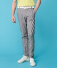 23区GOLF 【MEN】【撥水・ストレッチ】サッカーストライプ フルレングスパンツ