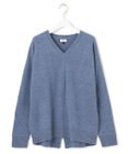 J.PRESS YORK STREET 【WOMEN】ウールカシミヤ ドルマンVニット