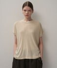 ATON COTTON LINEN FRAISE | オーバーサイズＴシャツ