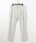 JOSEPH ABBOUD MOUNTAIN 【SPACE／UNISEX】フランネルジャージーチェック パンツ