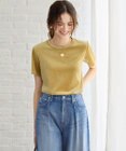 23区 【SLOW/一部店舗限定】半袖 ベロア TEE