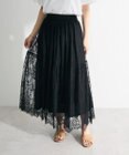 Green Parks ・ＥＬＥＮＣＡＲＥ　ＤＵＥ　レースティアードスカート
