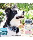 PET PARADISE クールネック バンダナ《 ボタニカル/ しろくま/シフォン襟》 保冷剤付き 【中型犬】【大型犬】