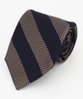 J.PRESS MEN スパンシルク レジメンタル柄ネクタイ