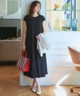 23区 【洗える】ライトピケジャージー フレア ワンピース