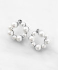 TOCCA FRILL PEARL EARRINGS イヤリング