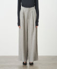 ATON LINEN RAMIE TOP | ワイドパンツ