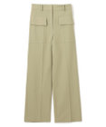 JOSEPH 【洗える】オーガニックツイル　ワイドトラウザーズ