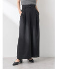 earth music&ecology ベルト付きワイドパンツ