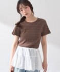 earth music&ecology ドットプリントＴシャツ
