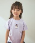 ANY KIDS オーガビッツアニマルサガラ刺繍Ｔシャツ