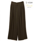 BEIGE， 【Lsize・セットアップ対応】CINDY / ハイウエストパンツ