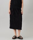 ICB 【洗える】カットジャガード ニットスカート