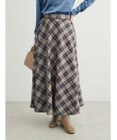 Green Parks ・Ｐｅｔｉｔ　Ｆｌｅｕｒ　バイヤスチェックフレアスカート