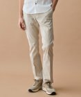 JOSEPH ABBOUD 【ウエストも伸びる!/ストレッチ/軽量/Eco撥水/オーガニックコットン使用】マイクロピケストレッチ パンツ
